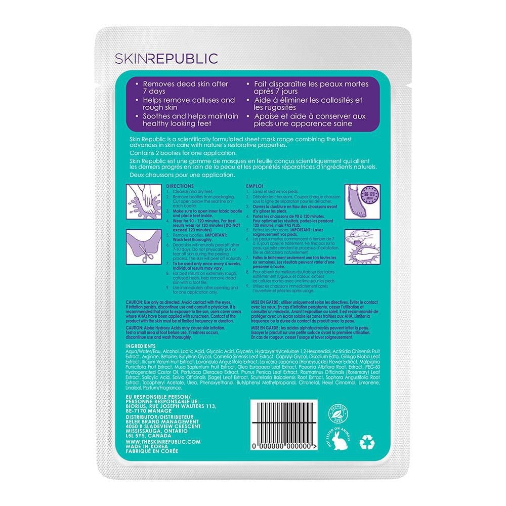 Skin Republic Masque Exfoliant Pieds