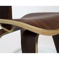 thumbnail image 2 of Nicer Furniture Modern Inspired Walnut Lounge Chair, 2 of 5