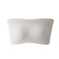 thumbnail image 4 of Tube Tops, Womens 3 Pack Large Size Stretch Strapless Bras Breathable And Comfort Wireless Bra, 4 of 6