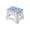 Blue, variant on Mlkoz Garden Folding Stool - Heavy Duty Thickened Plastic Portable Seat for Outdoor Camping, Fishing, Patio & Home Use