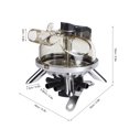 thumbnail image 3 of Greensen Farm Milking Tool,Cow Milk Machine Accessory 300cc Milking Claw Milking Collector Without Valve for Cow Goat,Milk Machine Accessory, 3 of 8