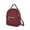 Red, variant on TIMIFIS Mini Backpack Backpack for Women Leather Backpack Cute Casual Daypack Zippered Pockets Crossbody Convertible Shou -