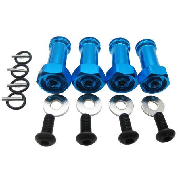Xingzhi 12MM DRIVE 24MM EXTENSION ADAPTER RC Car With 12MM DRIVE 24MM Extension Adapter Durable And Easy To Install blue 1Set