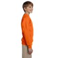 thumbnail image 4 of Hanes ComfortBlend EcoSmart Boy`s Crewneck Sweatshirt, XS, Orange, 4 of 4
