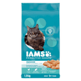 thumbnail image 1 of Iams Proactive Health Intérieur Gestion du Poids & Boules de Poils au Poulet & à la Dinde Nourriture Sèche pour Chats Adultes 1.6kg, 1 of 15