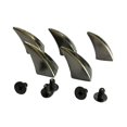 thumbnail image 1 of GUOOL 5 Pcs Clous de Forme Rivets pour Chapeau Sac Cuir Artisanat Décoration Gris, 1 of 6