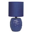 thumbnail image 1 of Céramique Lampe De Table Avec Abat-Jour (Eclipse) (Marine), 1 of 1
