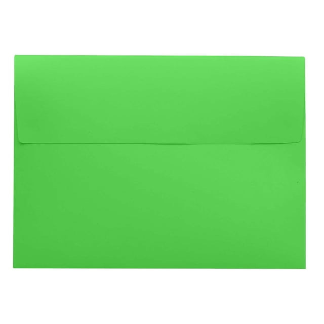 A7 Size Self-Adhesive Wedding Invite Envelopes Straight-Flap 80lbs (5 1/4 x 7 1/4) Stationary - 25 Pack & Colours Available