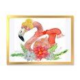 thumbnail image 3 of Designart Lama de Noël Prêt pour Santa II Art Mural Encadré Tropical, 3 of 4