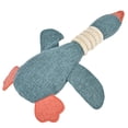 thumbnail image 2 of Dog Biting Toy, Cute And Vivid Natural Dog Toy Durable And Bite-resistant With Plush Padding For Dog Training Blue, 2 of 8