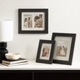 thumbnail image 2 of DesignOvation Tinta 2 Opening 4x6 Grey Picture Frame, 2 of 11