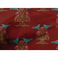 thumbnail image 4 of oneOone Organic Cotton Voile Fabric Bird & Tree Block Decor Fabric Printed BTY 42 Inch Wide, 4 of 4