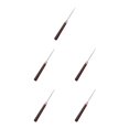 thumbnail image 3 of Maytalsory Awl Stainless Steel Wood Handle Sewing DIY Stitching Craft Tailor Hole Punching Repair Handmade Marking Stabber Tool Type 2 5Set, 3 of 6