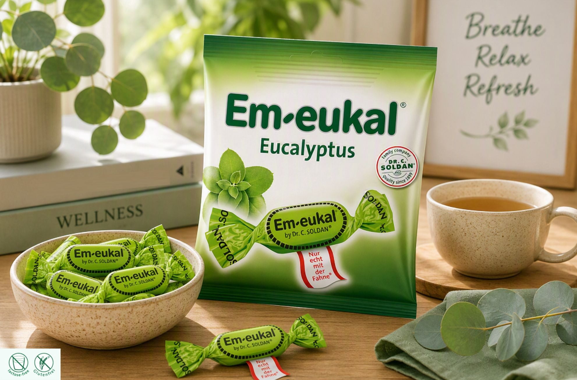 Dr. Soldan Em-Eukal Classic Eucalyptus Cough Drop