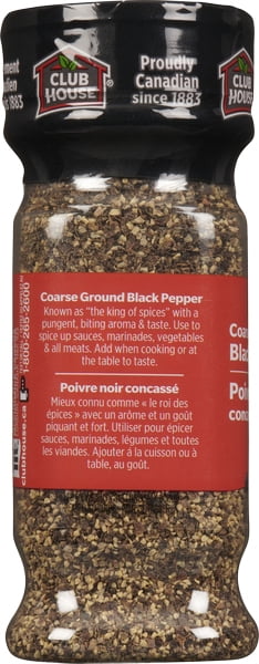Club House, Poivre Noir Concassé 100 Gram