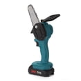 thumbnail image 2 of 21V Lithium Battery(Two) Portable Electric Pruning Saw Rechargeable Small Electric Saws Woodworking One-handed Electric Saw Garden Logging Mini Brushed Electric Chain Saw, 2 of 7