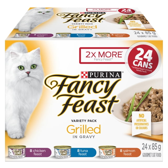 Fancy Feast Grillé en Sauce Assortiment Nourriture pour Chats
