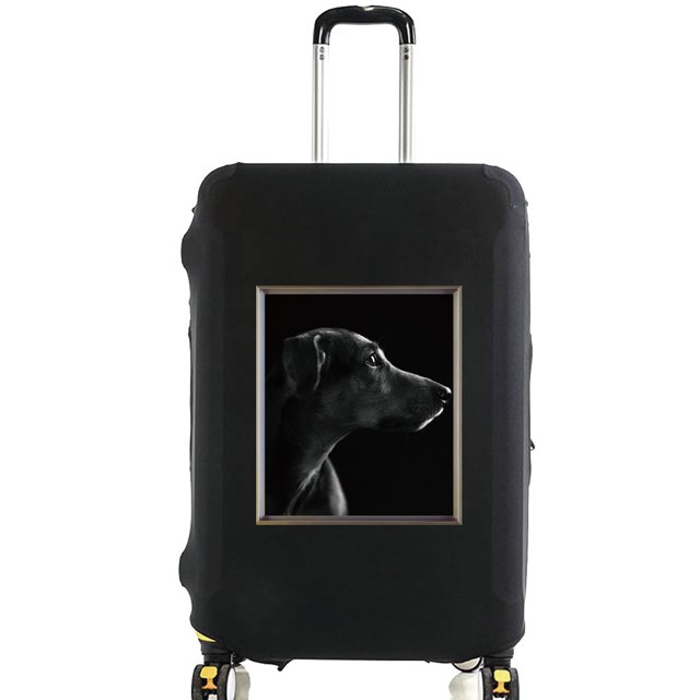 Animal Series Printed Pattern Travel Essentials Bag with 18-32 Inch Capacity Travel Accessories Trolley Case Protective Cover 8animal 043 S
