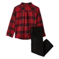 thumbnail image 2 of George Toddler Boys' Shirt 2-Piece Set, 2 of 2