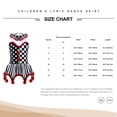 thumbnail image 5 of Oyolan Robe de Danse Ballet pour Filles, Justaucorps à Col Licou, Costume de Cosplay de Clown de Cirque d'Halloween Carnaval Noir&Rouge 12, 5 of 5