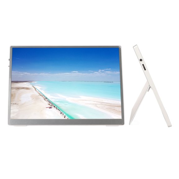 Portable Monitor, Adjustable Stand 10.5inch Portable Monitor FHD IPS Screen 1920x1280P  for Gaming