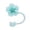 Light Blue, variant on Reusable Water Bottlesilica Gel Straw Cap Cover Cute Straw Cap Cover Splashing Proof Straw Cap Cover Reusable Straw Cap Cover Water Bottle Straw Cover 0.4In Diameter