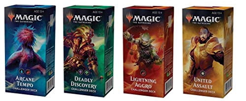 Magic : the Gathering MTG 2019 Ensemble Challenger de Tous les 4 Jeux