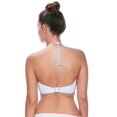 thumbnail image 4 of Freya Womens Sundance Underwire Padded Hi-Neck Swim Crop Top, 36G, Black, 4 of 4