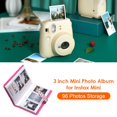 thumbnail image 2 of CUITING 96 Pockets Mini Polaroid Photo Album for Fujifilm Instax Mini Film (Pink), 2 of 10