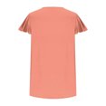 thumbnail image 5 of FAIWAD Tunique d'Été pour Femme à Manches Courtes, Col Rond, T-Shirt Décontracté Plissé, Ample et Fluide, 5 of 5