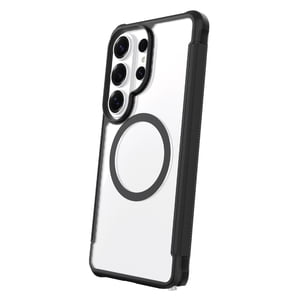 Onn Boîtier de téléphone double-layer compatible magnétique pour Samsung Galaxy S26 Ultra - Noir/Clear