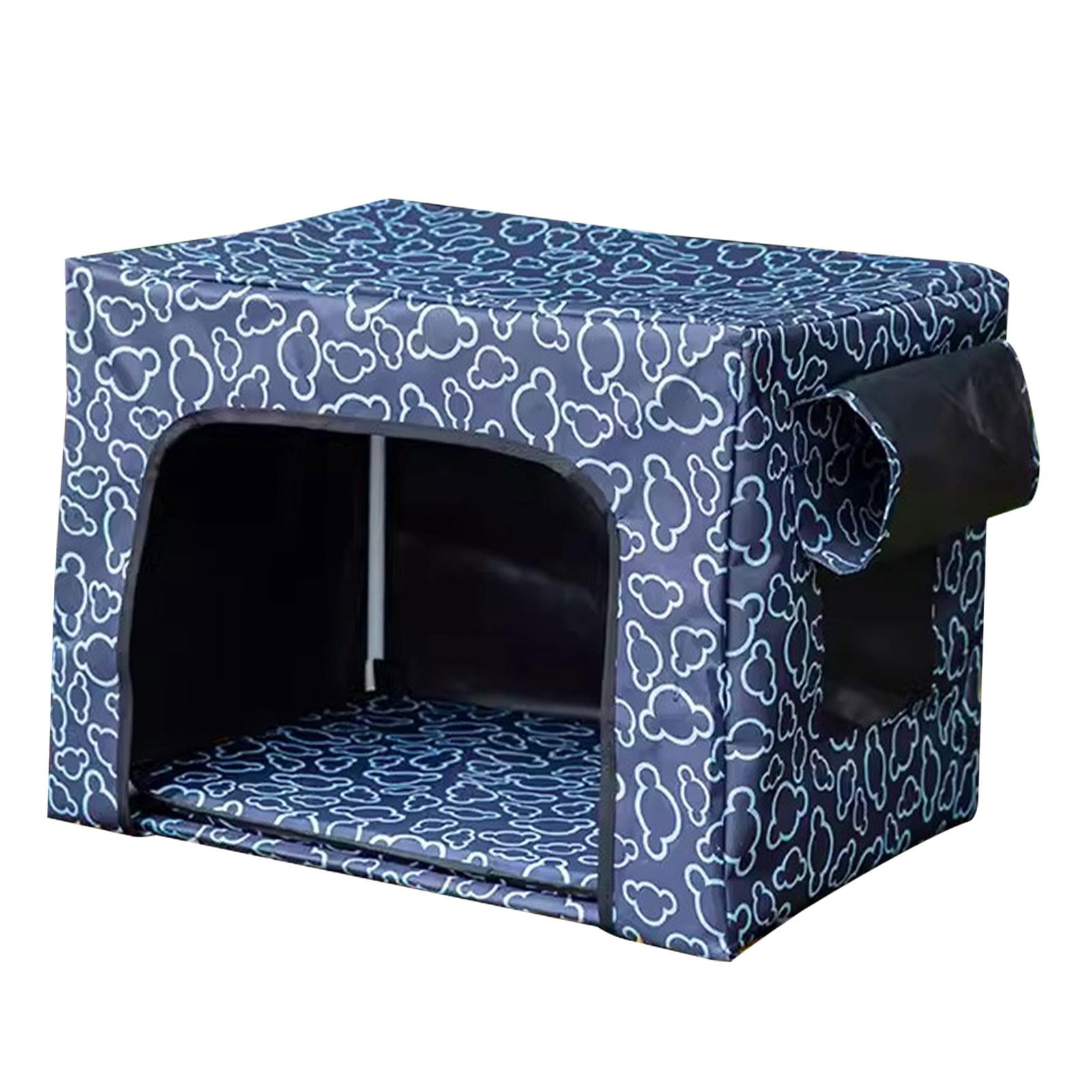 GROWTH TANK Large Stray Cat Shelter, Warm House for , Scratch-Resistant, Windproof, D