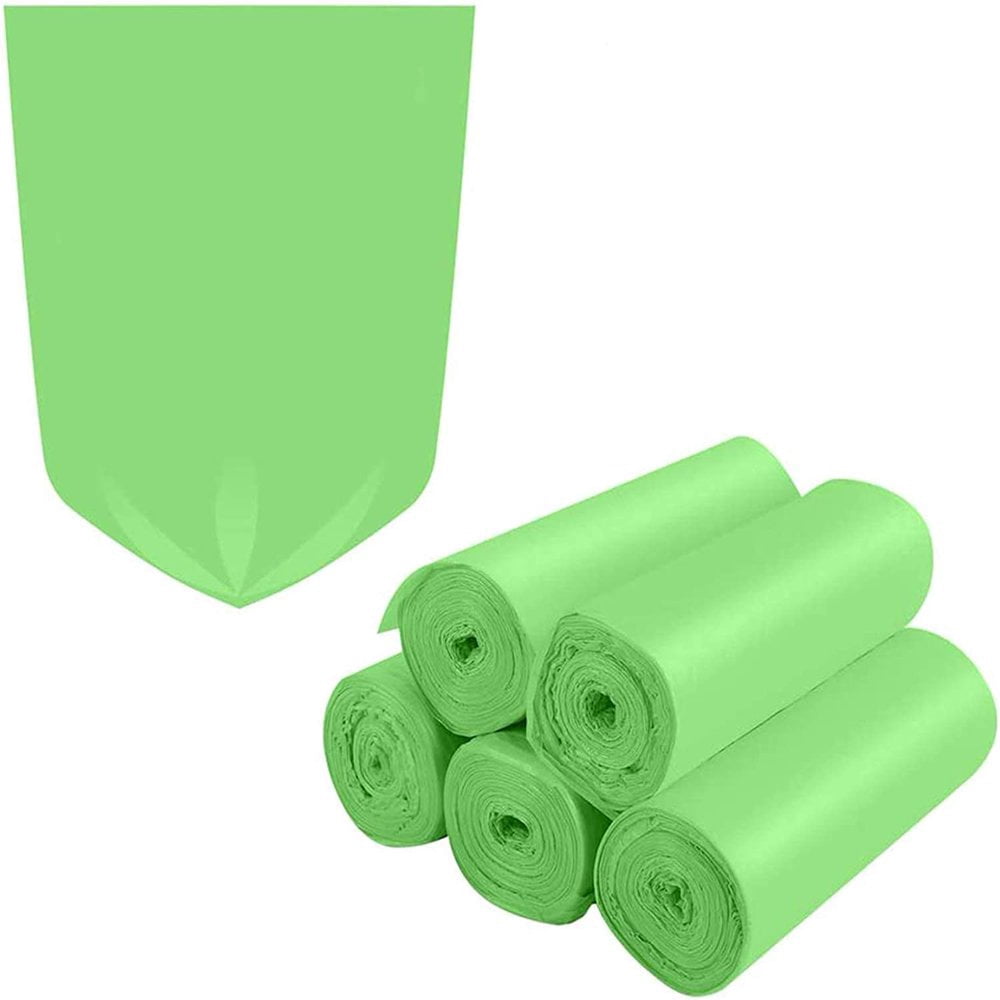 Small Trash Bags 1.2/4/8/13 Gallon  Small Bathroom Trash Bags   Strong Small Garbage Bags  Biodegradable  Unscented  Size Expanded for Bathroom Kitchen