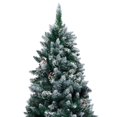 thumbnail image 2 of vidaXL Artificial Christmas Tree LEDs&Pine Cones&White Snow 180 cm, 2 of 5