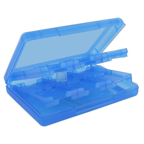 Rvkxad 24-in-1 Game Card Case Cartridge Box, Hard Plastic Storage for Nintendo Switch 3DS XL LL, Portable Game Holder