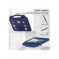 thumbnail image 1 of Étui Antichoc en EVA pour Samsung Tab S9 Fe+ 12.4 Pouces : Support de Protection Amusant, Résistant aux Chutes, Bleu Marine, 1 of 2