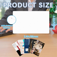 thumbnail image 1 of 100 Pcs Cartes de Sublimation pour Affaires en Métal Aluminium Double Face, 1 of 5