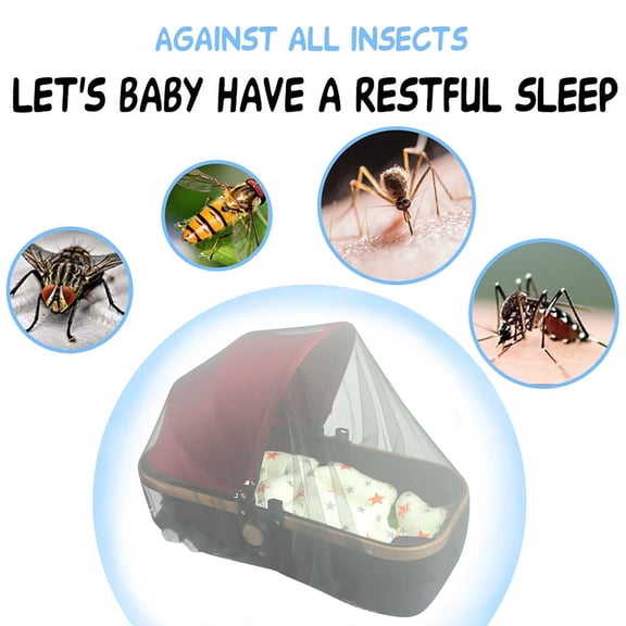 Yhmxh Increase The Size Of Baby Strollers Mosquito Baby Strollers Encrypted Full Cover Mosquito Universal And Mosquito Prevention