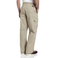 thumbnail image 2 of Dickies Mens Loose Fit Straight Leg Cargo Pants, 40W x 30L, Rinsed Khaki, 2 of 2