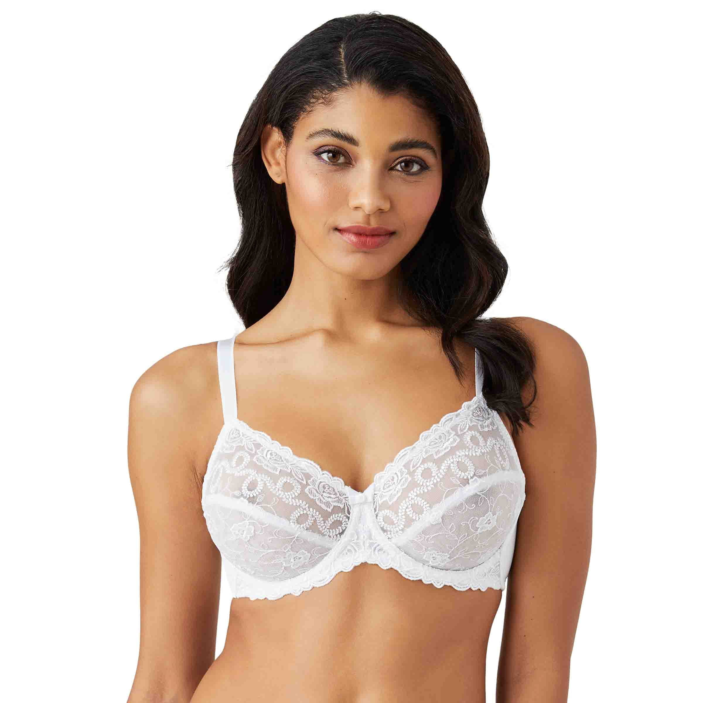 Wacoal Women's Renaissance Rose Embroidered Underwire Bra