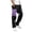 Black, variant on Bwiyojiz Sizes S-XXXL Full Length Pants Men Solid Casual Multiple Pockets Outdoor Straight Type Fitness Cargo Trousers, Gifts for Yourself, Dark Green