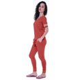 thumbnail image 2 of Moomaya Ensemble de Nuit Simple pour Femmes avec Pyjama en Coton 2 Pcs Nuisettes-Douceur, 2 of 7