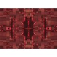 thumbnail image 1 of Ahgly Company Tapis Rectangulaire Lavable en Machine Intérieur Transitionnel Rouge Foncé, 8 Pieds x 12 Pieds, 1 of 7
