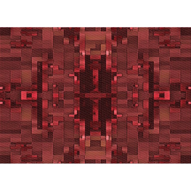 Ahgly Company Tapis Rectangulaire Lavable en Machine Intérieur Transitionnel Rouge Foncé, 8 Pieds x 12 Pieds