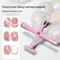 thumbnail image 3 of 5 in 1 Nail Magnet for Gel Polish Tools Eye Stick 3D Stick Tool Nail Design Tools Artistic Accessories, 3 of 5