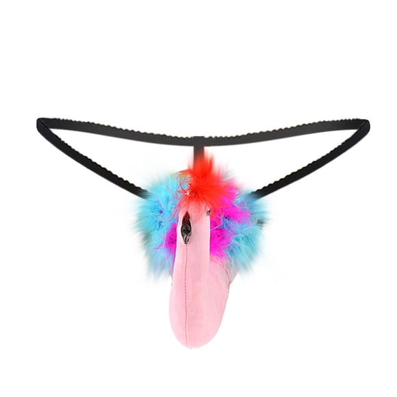 Intimates Men's Fashion Sretch T-back Micro Thong Briefs Underwear