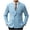 Sky Blue, variant on Mens Blazer, Double-Breasted Suit Coat With Notch Lapel, Casual Wedding Office Formal Event Jacket