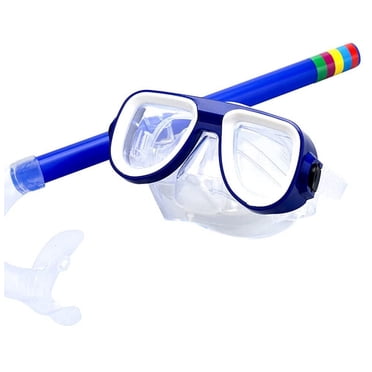 Clearance:Children snorkeling diving goggles panoramic field of view diving mask snorkeling mask diving set
