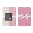 thumbnail image 1 of 3 Pack Dual Waffle Kitchen Towel Set (Blush), 1 of 1