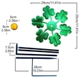 thumbnail image 3 of Amzcrzy Ground Inserted Windmill Home Leaf Iron Windmill Plug-In Decoration Garden Accessories Outdoor Viewing Home Decor Room Decor Home and Kitchen Dorm Room Essentials Dorm Decor, 3 of 7